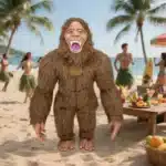 Mascotte homme sauvage 2