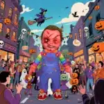 Costume gonflable Chucky 2