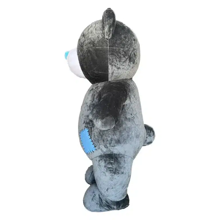 Costume gonflable ours gris 4