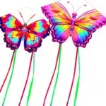 Cerfs-volants papillons colorés (lot de 2) 1