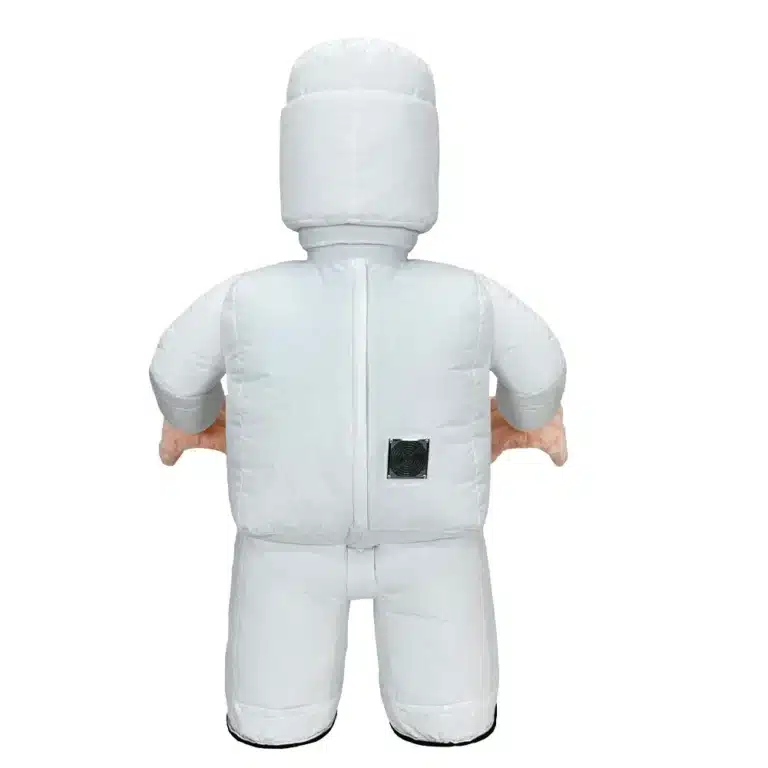 Costume gonflable Lego blanc 4