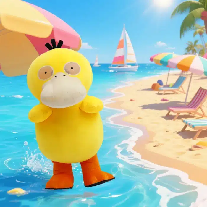 Costume gonflable canard 2