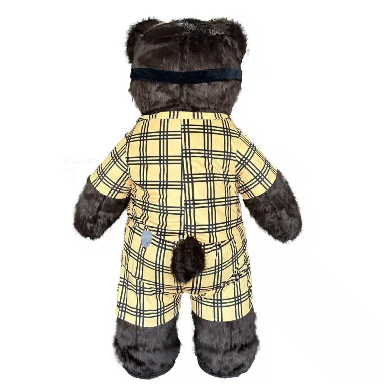 Costume gonflable ours en pyjama 5