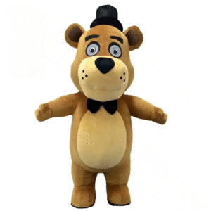 Costume gonflable ours brun