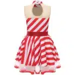 Robe rayée Noël 14