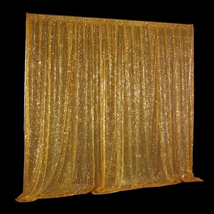 Rideaux de scène à paillettes 1
