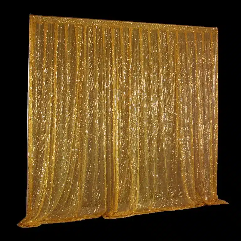 Rideaux de scène à paillettes 1