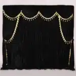 Rideaux en velours scène 10