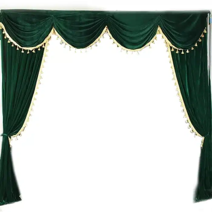 Rideaux de scène en velours 1