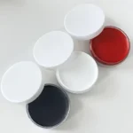 Kit peinture noir, blanc, rouge + 6 pinceaux 23