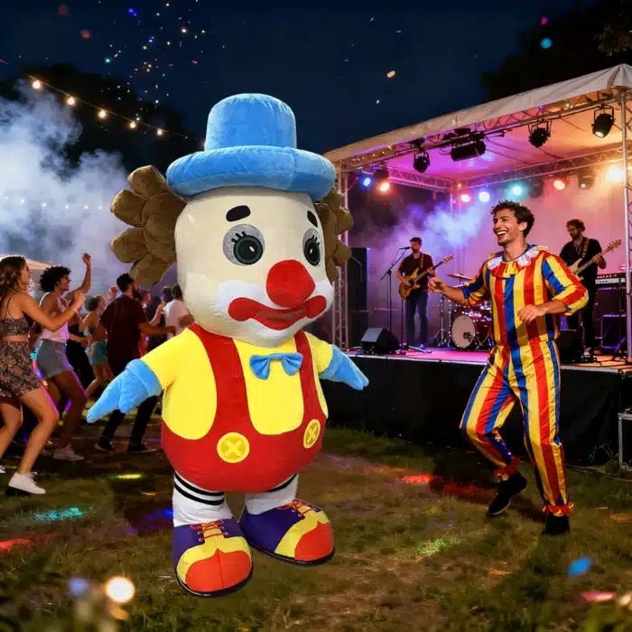 Costume gonflable clown 3