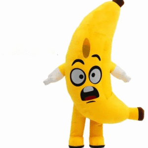 Mascotte gonflable banane
