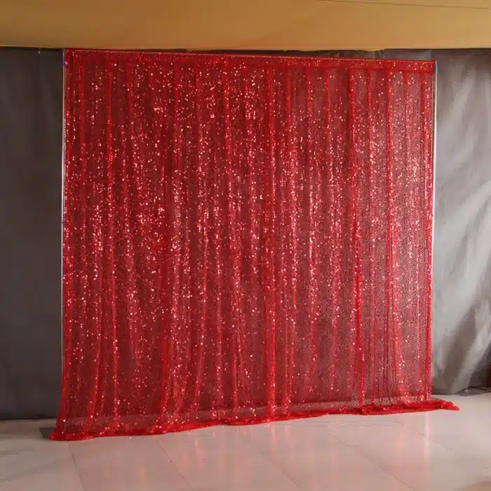 Rideaux de scène à paillettes 2