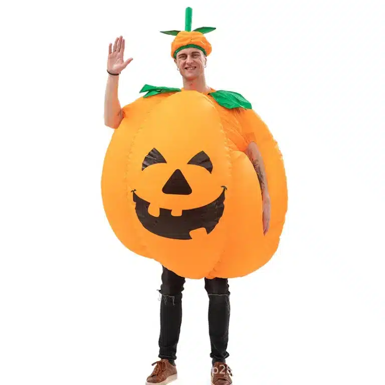 Costume gonflable citrouille halloween 3