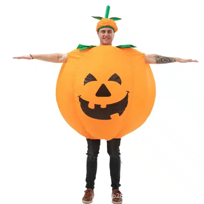 Costume gonflable citrouille halloween 4