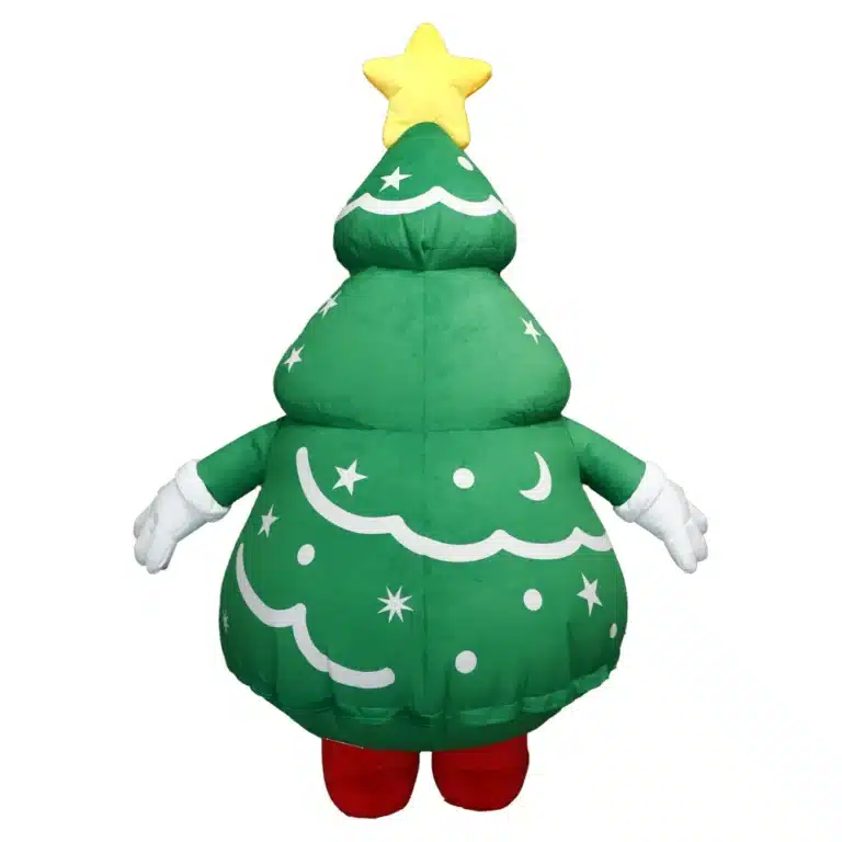 Mascotte gonflable sapin de Noël 4