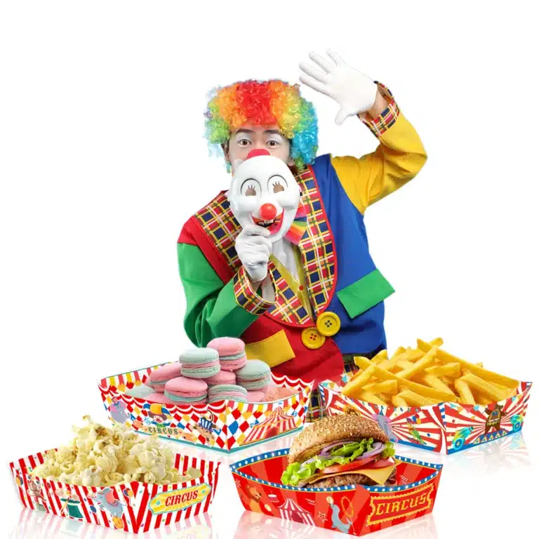 Plateaux alimentaires cirque 4