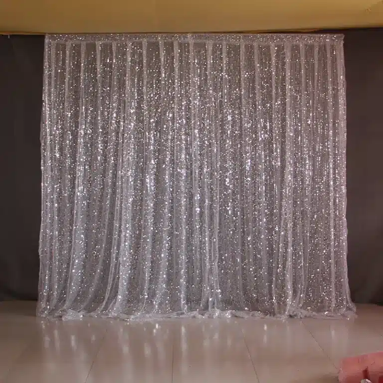 Rideaux de scène à paillettes 3