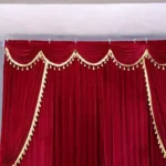 Rideaux en velours scène 5