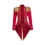 Manteau cirque rouge femme 2