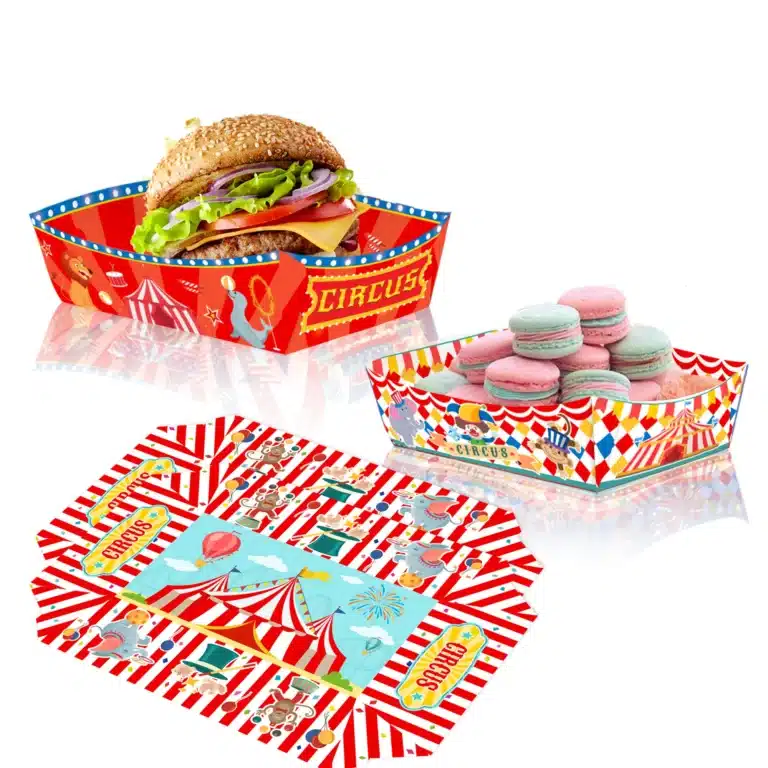 Plateaux alimentaires cirque 5