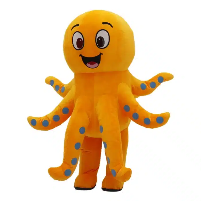 Mascotte gonflable poulpe 8