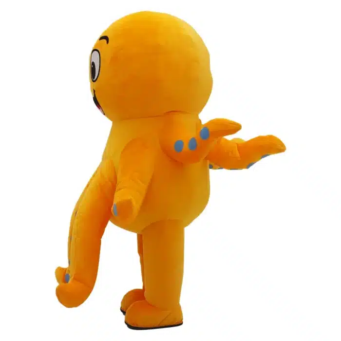 Mascotte gonflable poulpe 5
