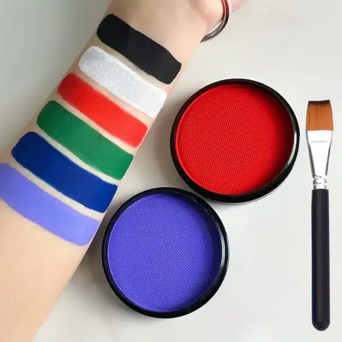 Palette de peinture à l'eau visage et corps 2