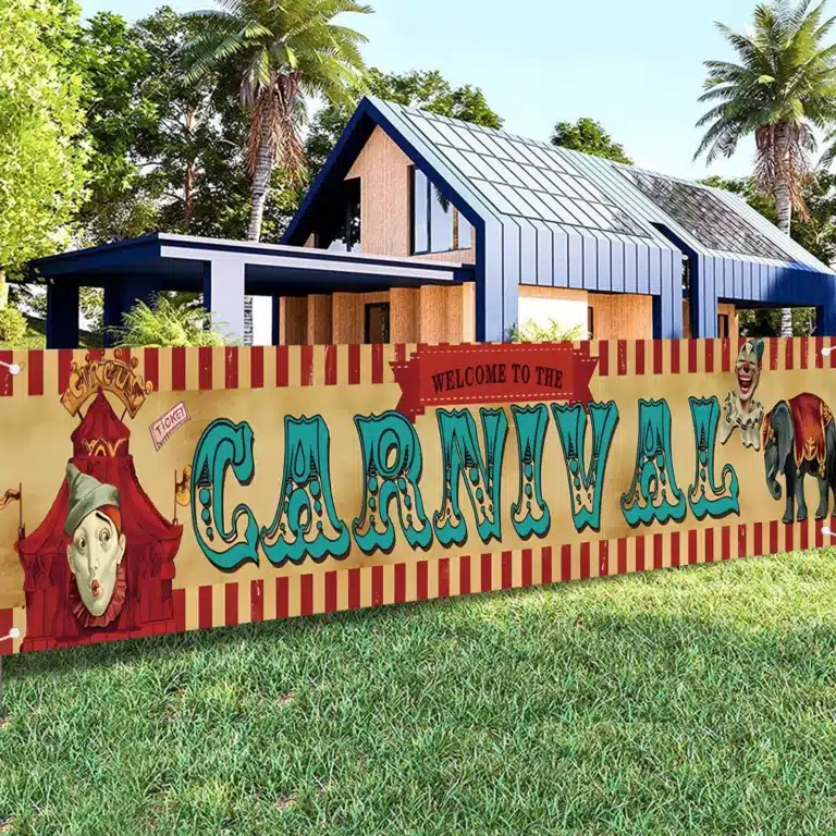 Bannière cirque carnaval 1