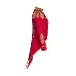 Manteau cirque rouge femme 4