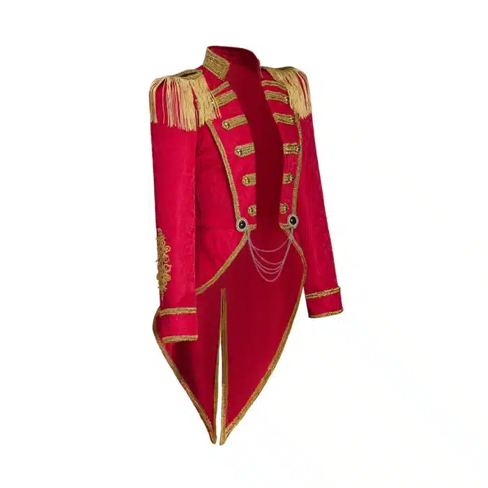 Manteau cirque rouge femme 3