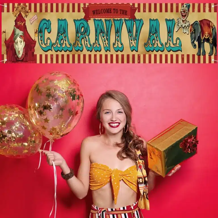 Bannière cirque carnaval 6