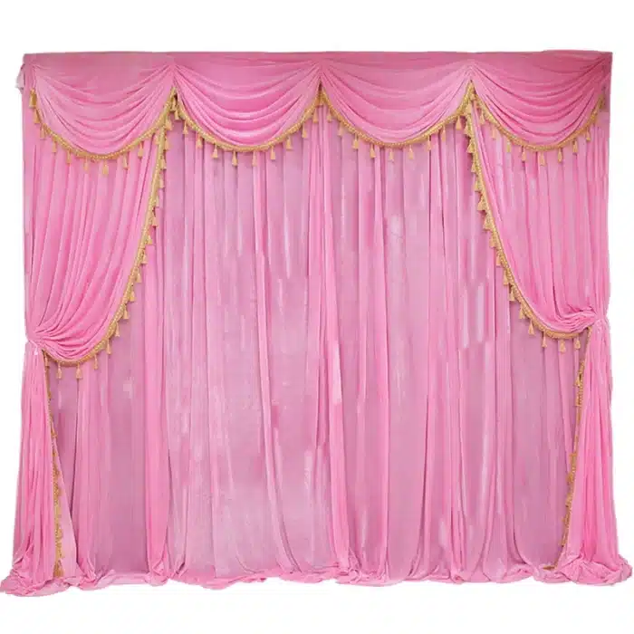 Rideaux en velours scène 11