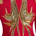 Manteau cirque rouge femme 6