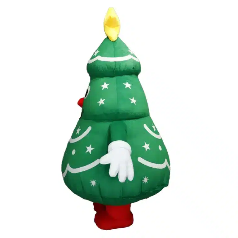 Mascotte gonflable sapin de Noël 5