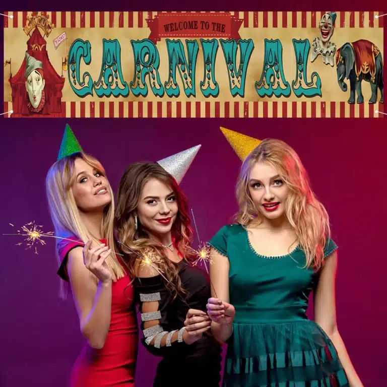 Bannière cirque carnaval 2