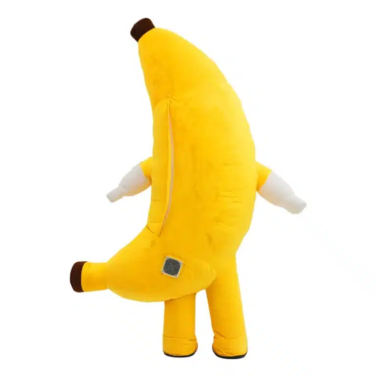 Mascotte gonflable banane 4