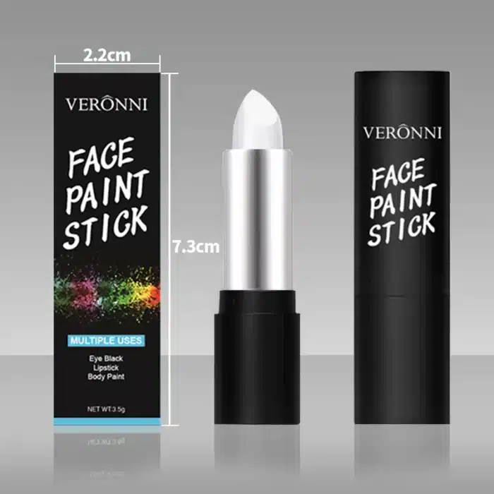 Stick peinture visage et corps blanc 8