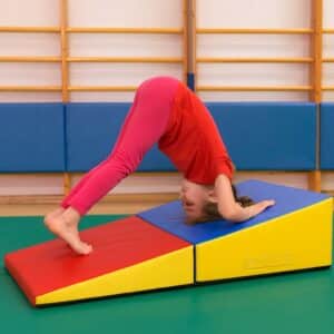 Tapis de gymnastique triangulaire