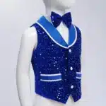 Gilet spectacle enfant paillettes 2