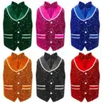 Gilet spectacle enfant paillettes 14
