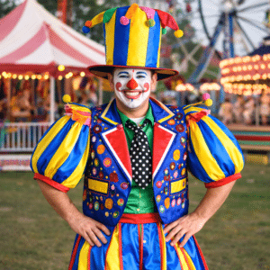 Costume clown deluxe