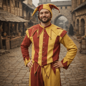 Costume bouffon du roi