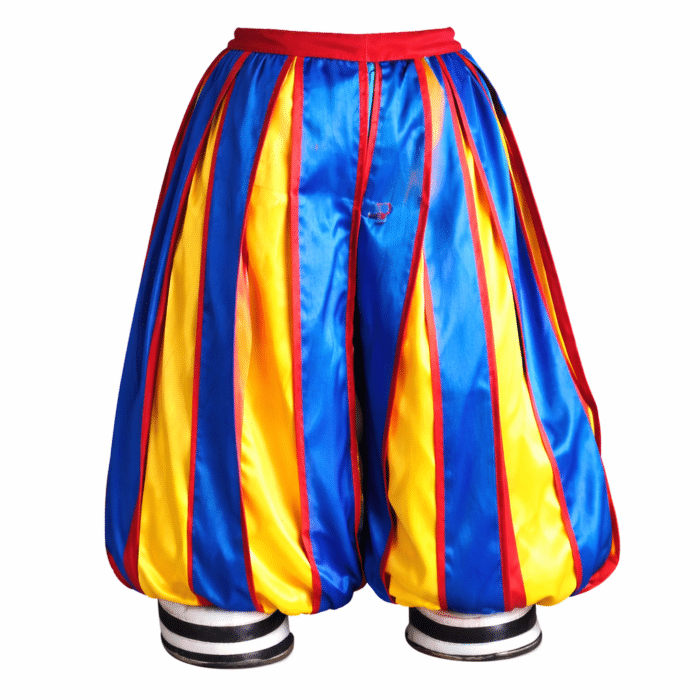 Pantalon clown coloré et large