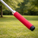 Poignée de baguette à bulles rouge