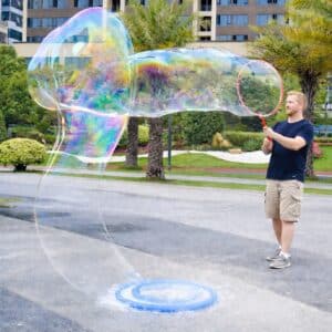 Anneau à bulles pliable professionnel