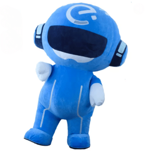 Costume gonflable robot