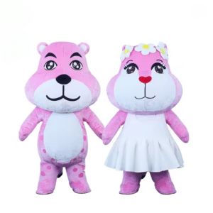 Costume gonflable panthère rose