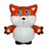 Costume gonflable renard orange