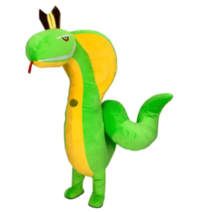 Costume gonflable cobra